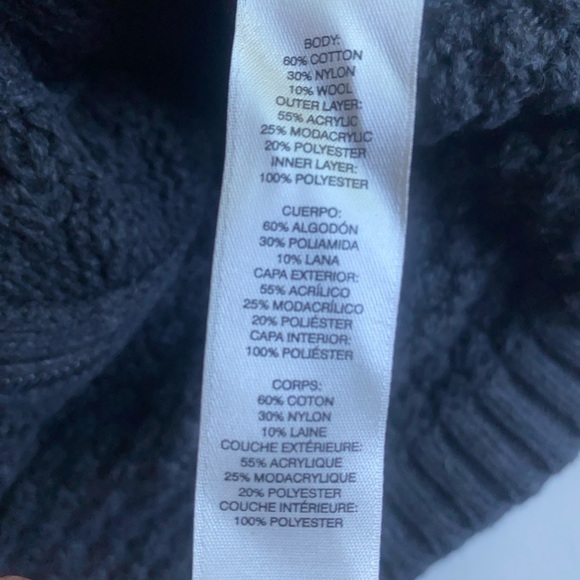 Chico’s Black Knit‎ Sweater Vest w/ Faux Fur Collar Size 0 (S) - Picture 7 of 11